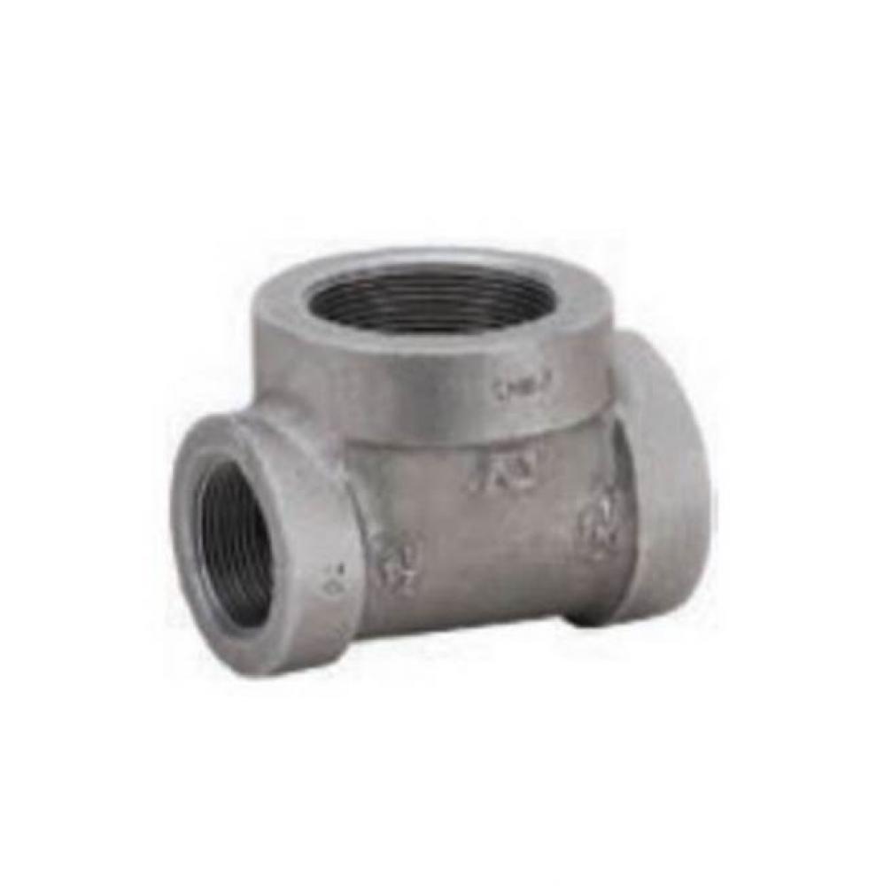 1-1/2'' X 1-1/2'' X 2'' C.I. Red. Tee