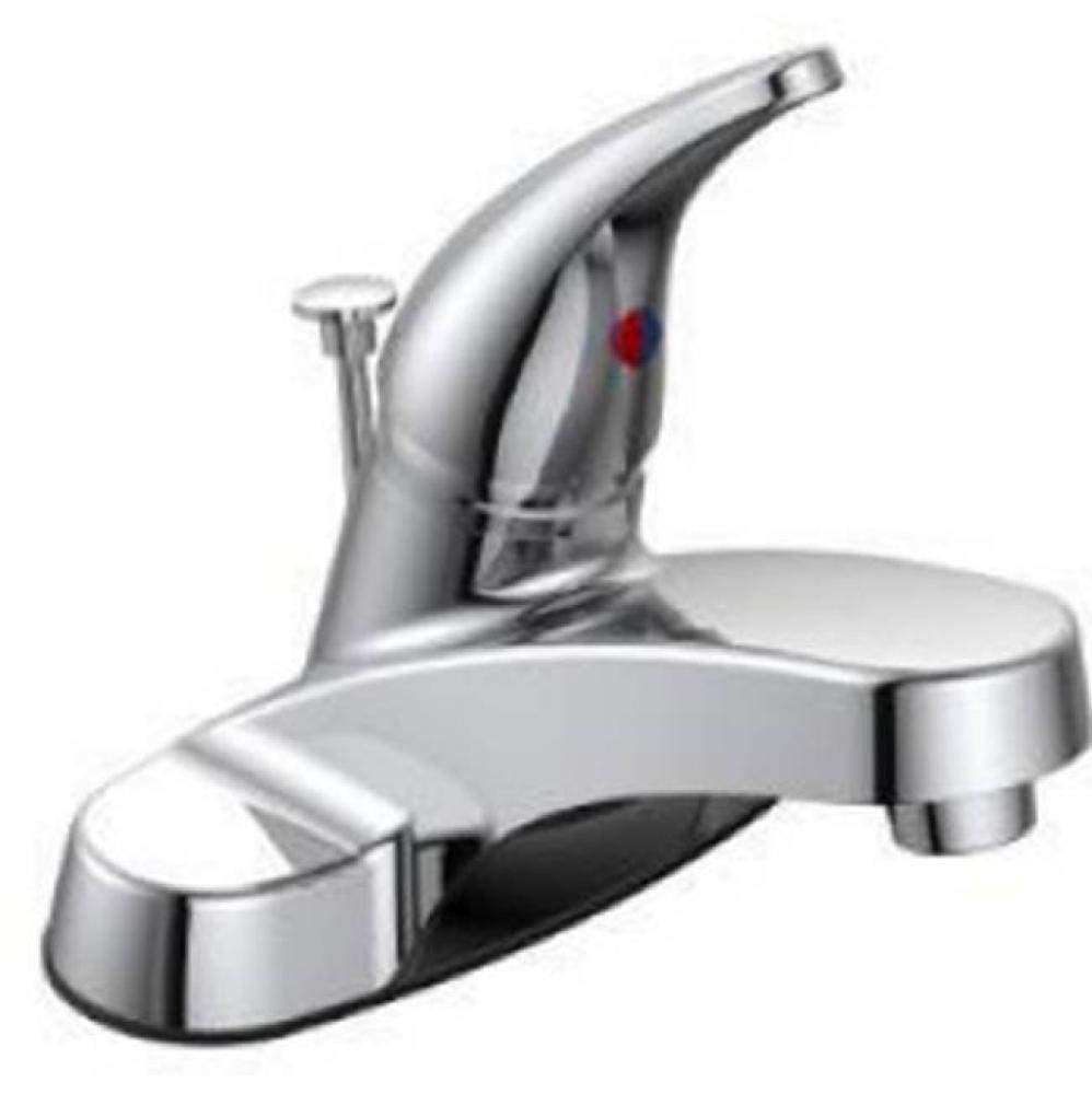 4'' Cp Single Handle Lav Faucet W/50/50 Pop-Up Job Pack