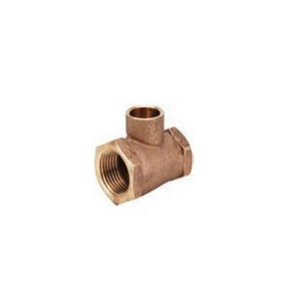 3/4''C X 3/4''C X 1/2'' Fip Cast Brass