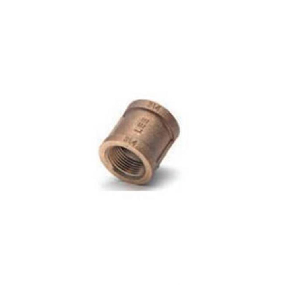 1/2'' X 1/8'' Brass Coupling