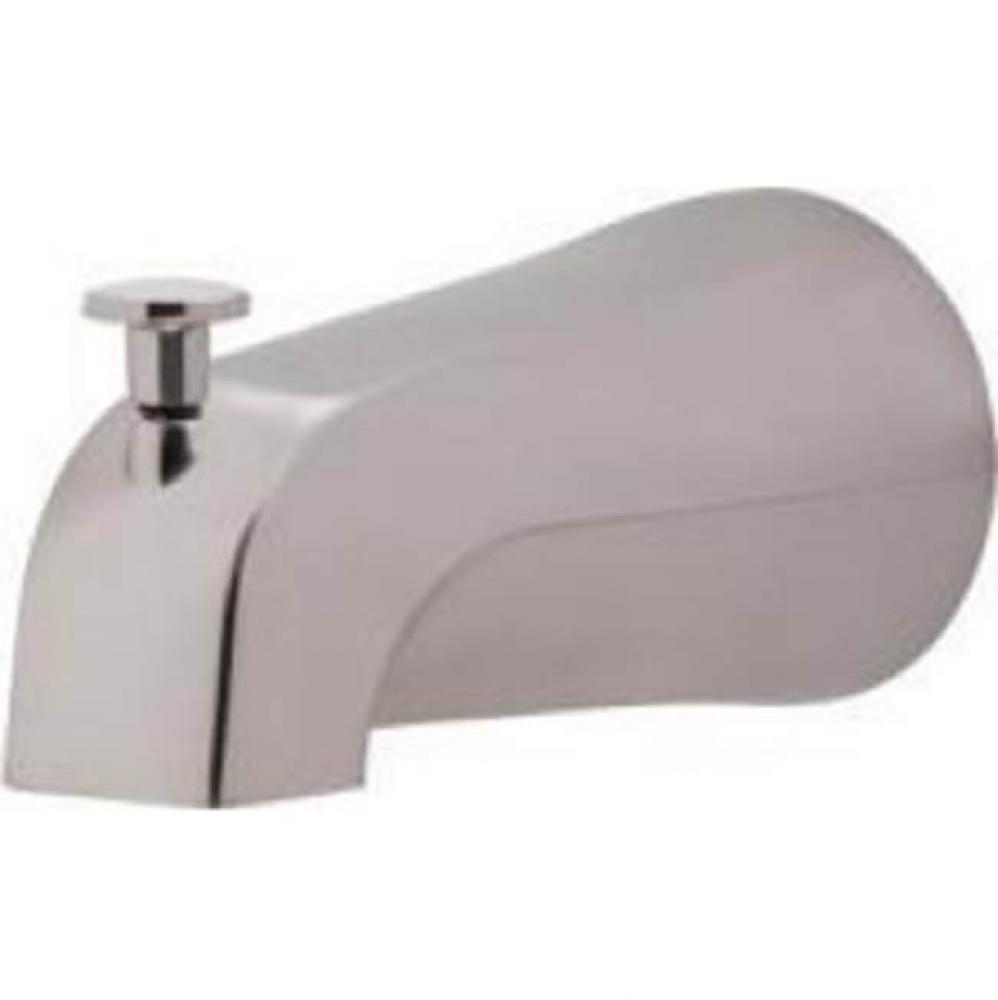 Satin Nickel Slip-On Diverter Tub
