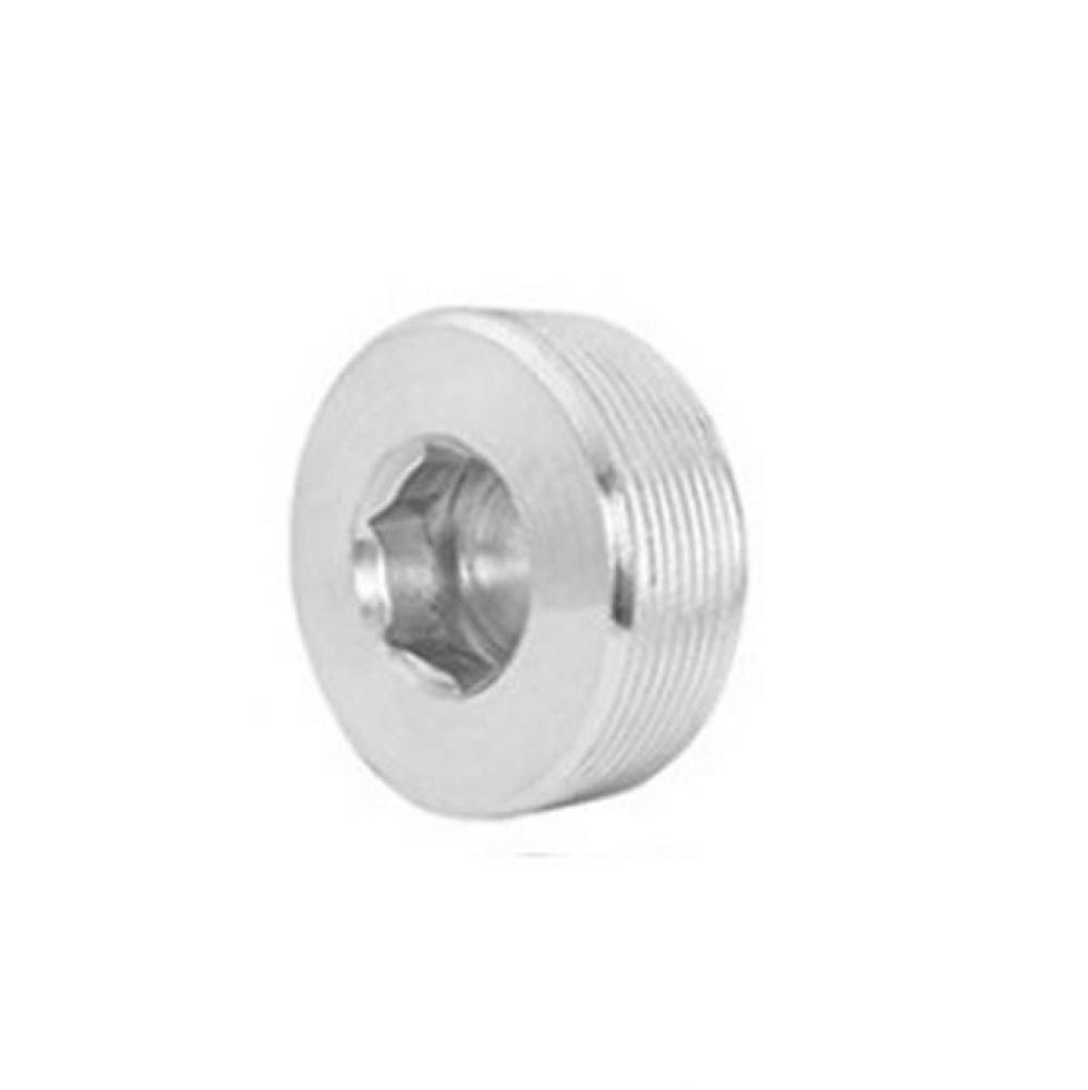 1/2'' GALV (ZINC PLATED) STL CTRSK PL HX SKT