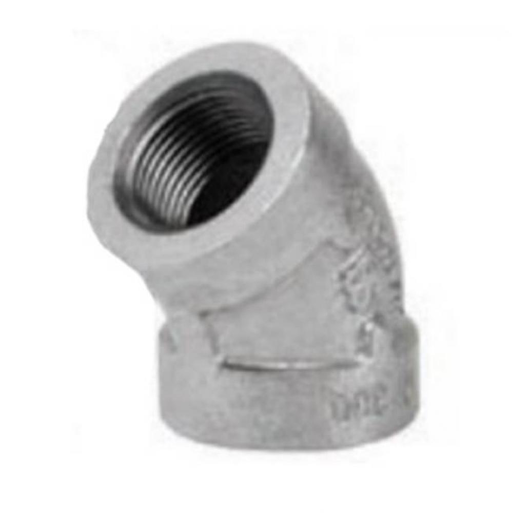 1/2'' 300 Lb Galv Mall Elbow 45