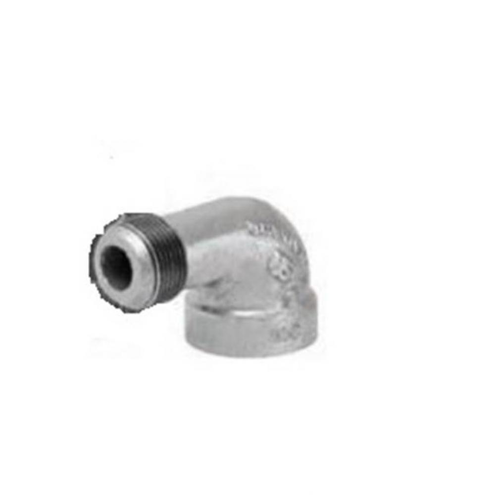 1/2'' 300 Lb Galv Mal Elbow St90