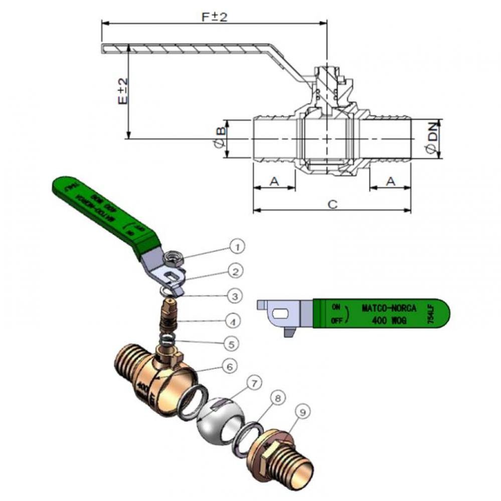 Lead Free 1-1/2'' Pex X 1-1/2'' Pex