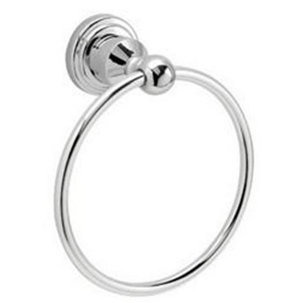7'' Round Chrome Plated Towel Ring