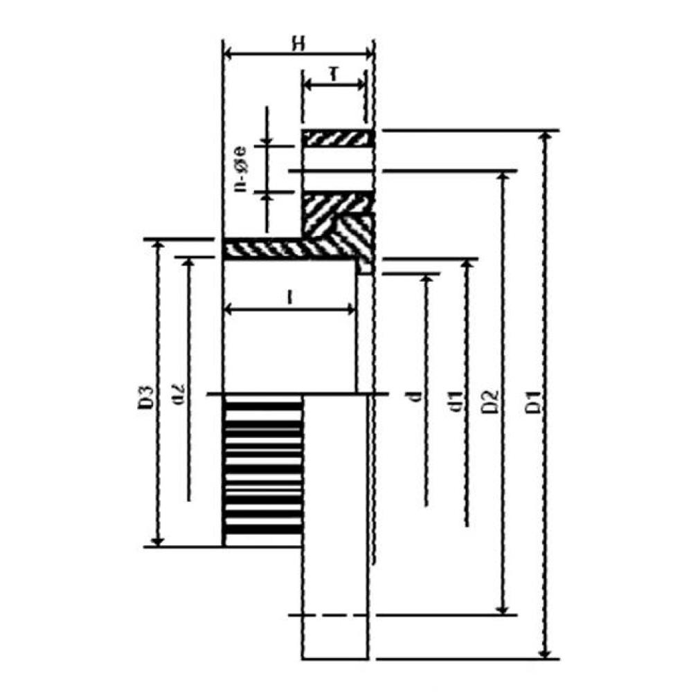 10'' Pvc Vanstone Flange