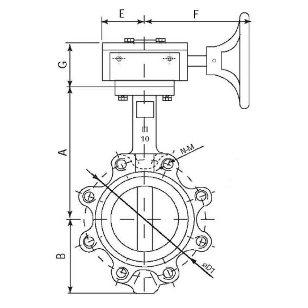5'' Ci Bfv Lug/Gear/Ductile
