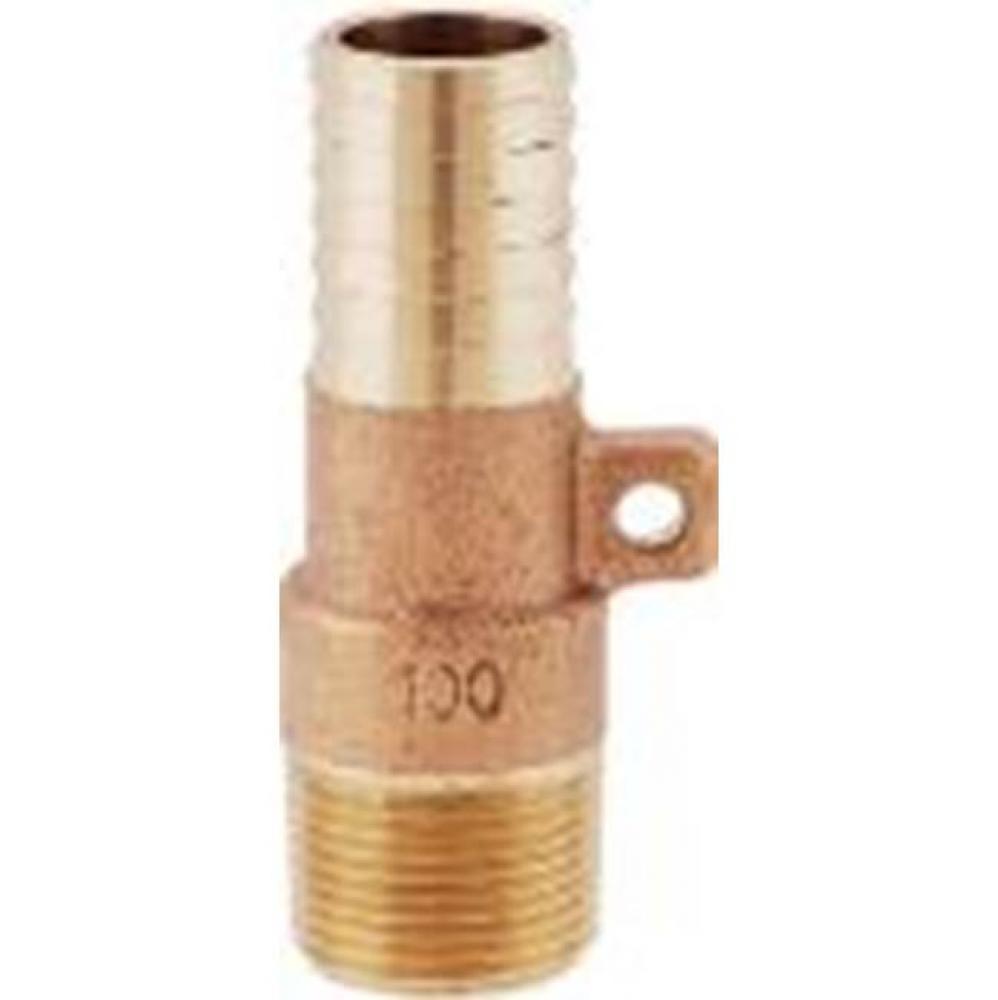 Lead Free 1'' Brass Rope Eye Male