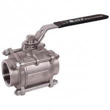 Matco Norca 30SSTH10 - 3'' STAINLESS STEEL, 3 PIECE, FULL PORT, THREADED BALL VALVE, 1000 WOG RTFE SEATS