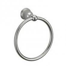 Matco Norca Cr-Trc - 7'' Round Chrome Plated Towel Ring