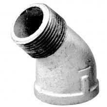 Matco Norca ZMGLST4507 - 1-1/2'' Galv Mall 45 St Elbow