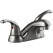 Matco Norca LV-400BNF - Two Handle 4'' Centerset Lavatory Faucet, Quick Mount Installation, 50/50 Push Pop-Up, C