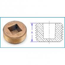 Matco Norca DB-CSP06LF - 1-1/4'' Lead Free Domestic Brass Countersunk Plug