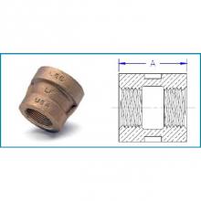 Matco Norca DB-CPX03LF - 1/2'' Xh Lead Free Domestic Brass Coupling