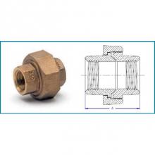 Matco Norca DB-XUN03LF - 1/2'' Xh Brass Union