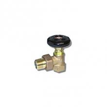 Matco Norca AHV-1250 - 1-1/4'' Angle Hot Water Valve Brass