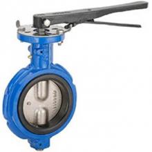 Matco Norca B7-RLO6AB - 6'' CI BFV WFR/LVR ALUBRZ DISC BUNA N SEAT/DOUBLE STEM/ZURK FITTING/DARK BLUE