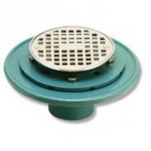 Matco Norca CISDCP3NH - 3''No Hub Heavy Duty Shower Drain-Cp