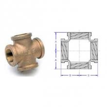 Matco Norca DB-CR01LF - 1/4'' Lead Free Domestic Brass Cross