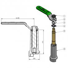 Matco Norca P754PXCEXT03LF - Stem Extension For 1/2'' 754 F1960