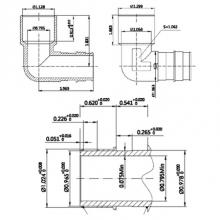 Matco Norca PXCELFC0505LF - 1'' Sweat X 1'' Lead Free F1960 Pex