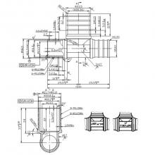 Matco Norca PXRT040405LF - 3/4'' Barb X 3/4'' Barb X 1'' Barb