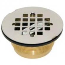 Matco Norca SDB2NC - 2'' No-Caulk Brass Body Shr Drain