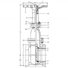 Matco Norca 105S08 - 2'' Threaded Ci G/V-Ibbm-Os and Y