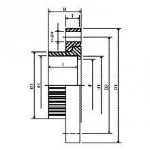 Matco Norca PVCF15 - 10'' Pvc Vanstone Flange