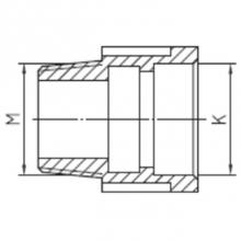 Matco Norca B-XTP07LF - 1-1/2'' Male X Tp Adapter