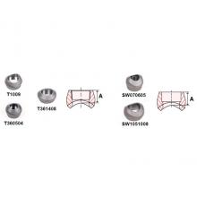 Matco Norca MNRT0908 - 2-1/2 X 2 Red Tee