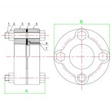 Matco Norca DUN-1010LF - Lead Free 3'' Flg Fip X Swt