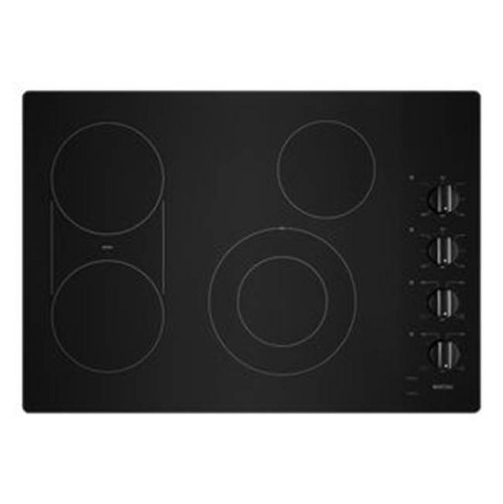30'' Ceramic Glass, 4 Elements With Integrated Grill/Griddle, 10/6'' Dual, 2-8