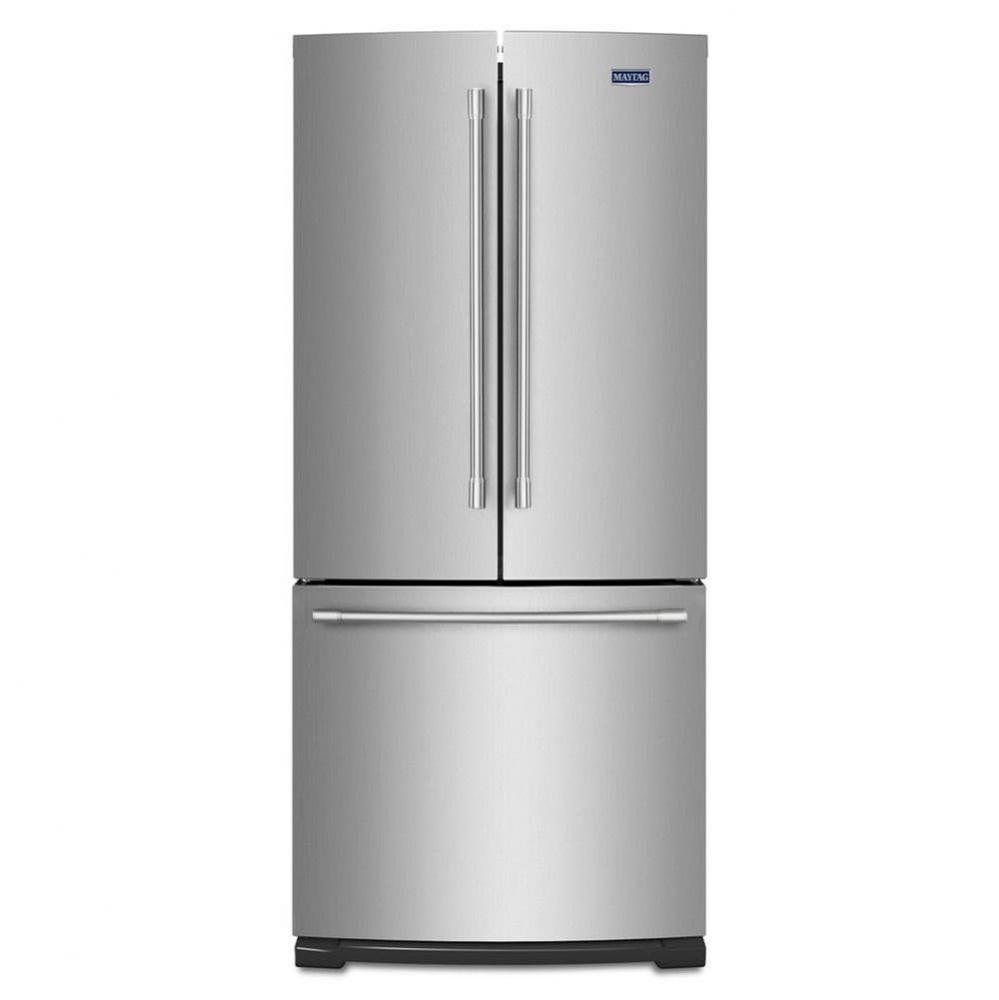 30-Inch Wide French Door Refrigerator - 20 Cu. Ft.