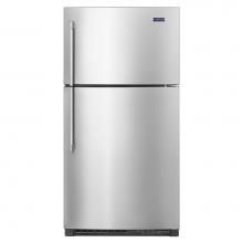 Maytag MRT711SMFZ - 33-Inch Wide Top Freezer Refrigerator with EvenAir? Cooling Tower- 21 Cu. Ft.
