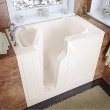 Meditub 2646LBS - MediTub Walk-In 26 x 46 Left Drain Biscuit Soaking Walk-In Bathtub