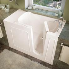 Meditub 2653RBS - MediTub Walk-In 26 x 53 Right Drain Biscuit Soaking Walk-In Bathtub