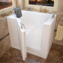 Meditub 2739RWS - MediTub Walk-In 27 x 39 Right Drain White Soaking Walk-In Bathtub