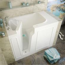 Meditub 2952LWS - MediTub Walk-In 29 x 52 Left Drain White Soaking Walk-In Bathtub