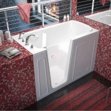 Meditub 3260LWS - MediTub Walk-In 32 x 60 Left Drain White Soaking Walk-In Bathtub