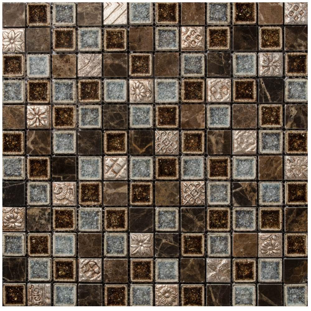 G-319 1x1 Cristallo Noce Glass 11sf/cs