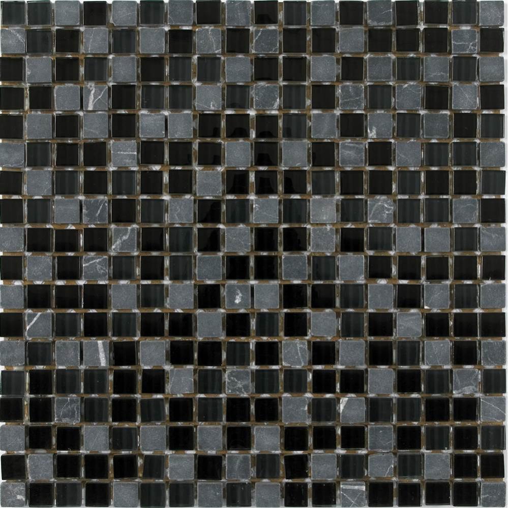 G-283 Vetro Marmi Black 5/8x5/8  11sf/cs