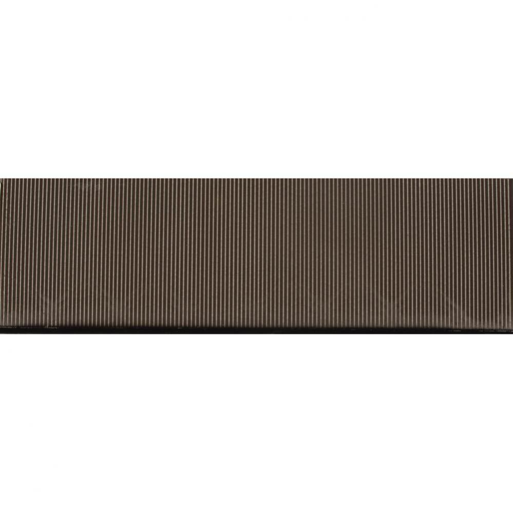 Lineal Negro 2x10 bullnose