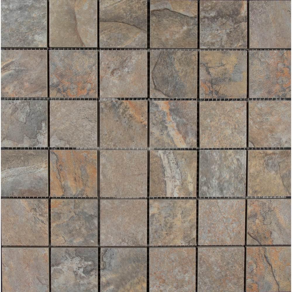 Romina Grey 2x2 Mosaic
