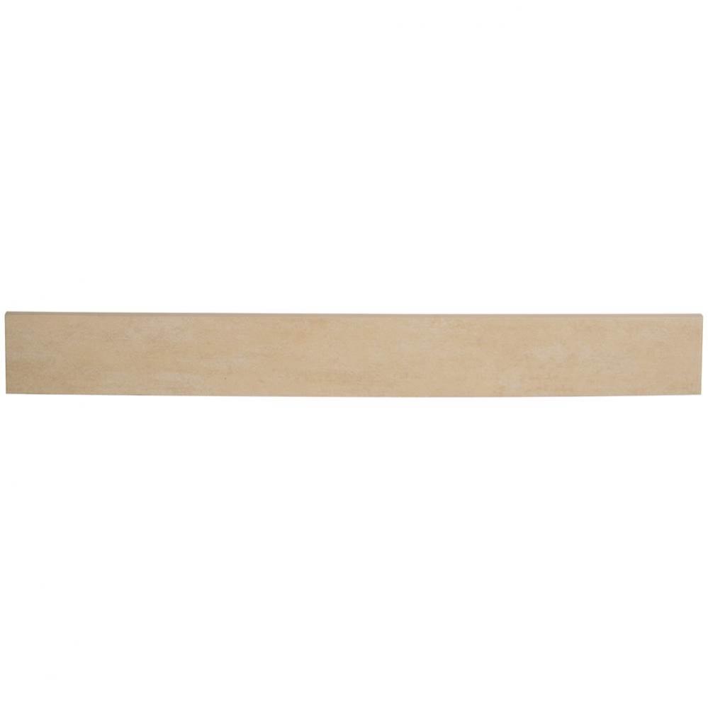 Travertine Porcelain Beige 3x24 Bullnose