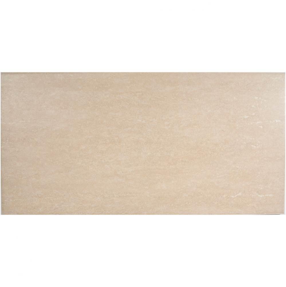 Travertine Porcelain 12x24 Beige 16sf/cs