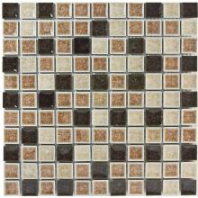 Merola Tile GVCRI5858CA - G-315 1x1 Cristallo Cappucino Glass