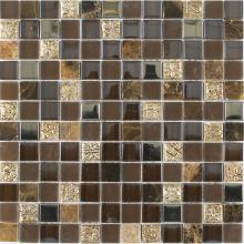 Merola Tile GVEMA0101PR - G-303 1x1 Vetro Marmi Prada  11sf/cs