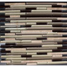 Merola Tile GVEMASLEEES - G-267 Vetro Marmi Espresso Sleek